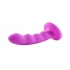 Nautia 8in Silicone Dildo - Stunning Purple Design