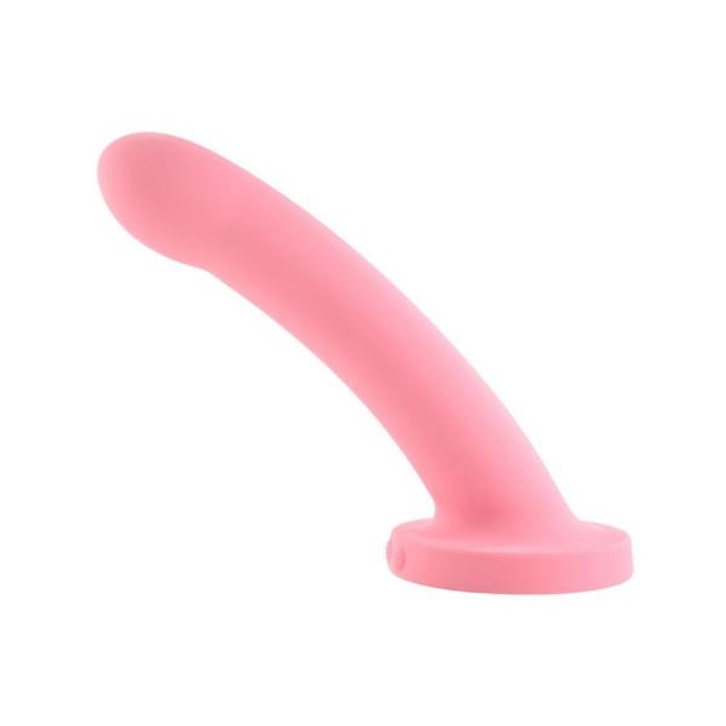 Daze 7 Inch Vibrating Silicone Dildo - Pink