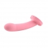 Daze 7 Inch Vibrating Silicone Dildo - Pink