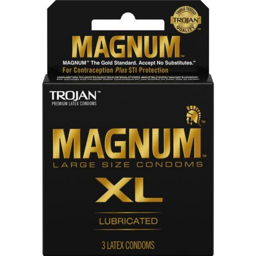 Trojan Magnum XL Latex Condoms - The Ultimate Comfort in Protective Wear