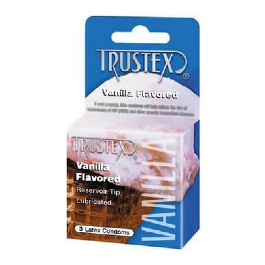 Trustex Vanilla Flavored Condoms - Pleasure with a Sweet Touch