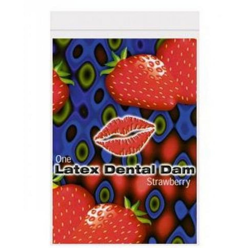 Latex Dental Dam - Strawberry Flavor