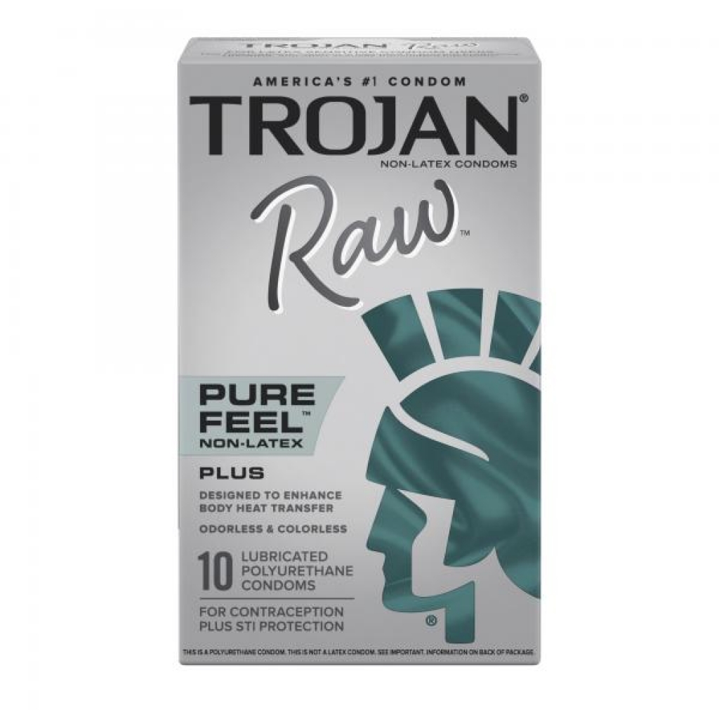 Trojan Magnum Non-latex Condoms - 10 Pack