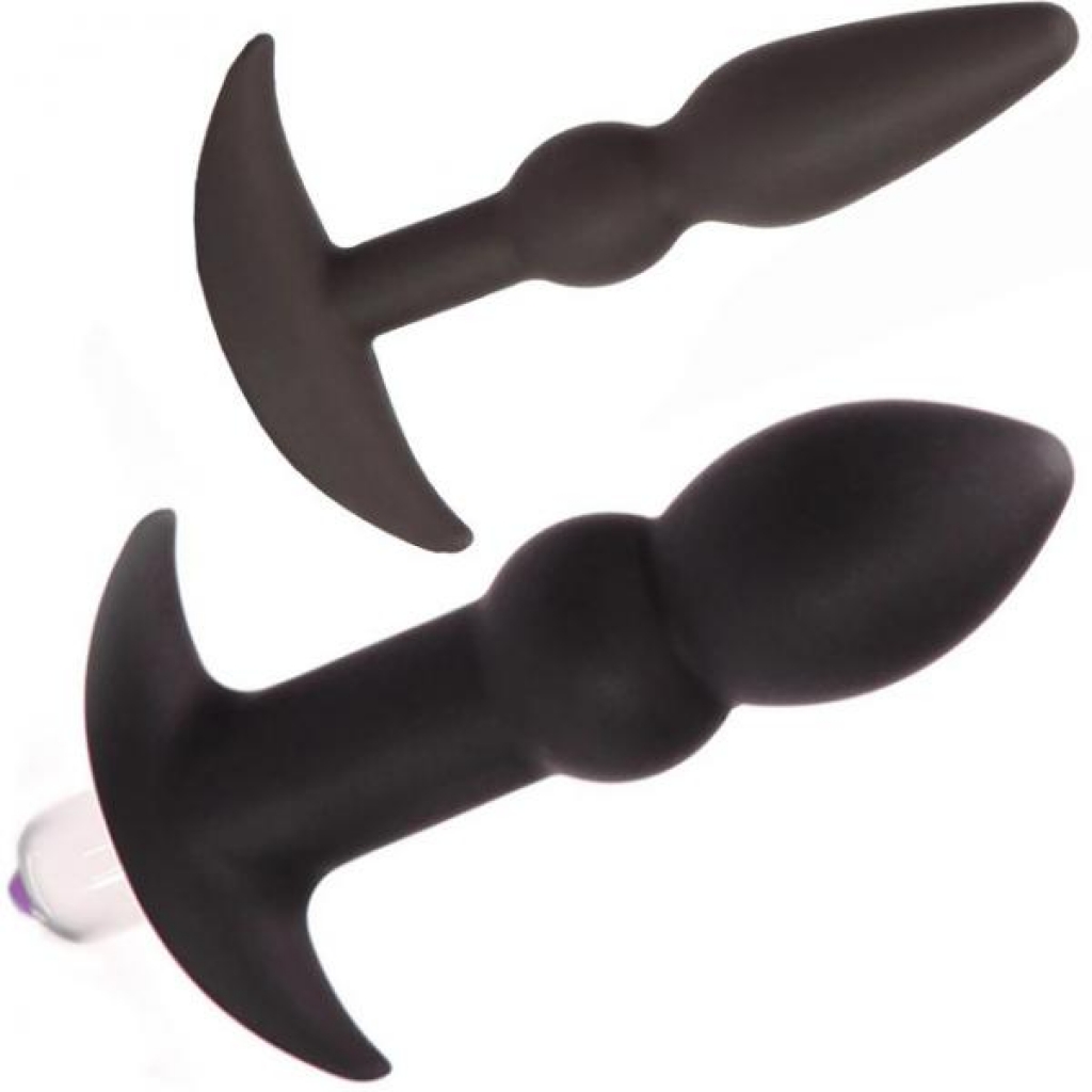 Perfect Plug Kit Onyx - Black Waterproof Vibrators