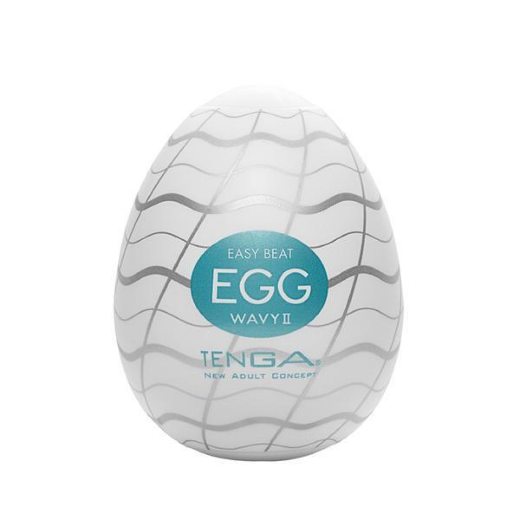 Egg Wavy II (Net) - Disposable Masturbator for Unique Pleasure