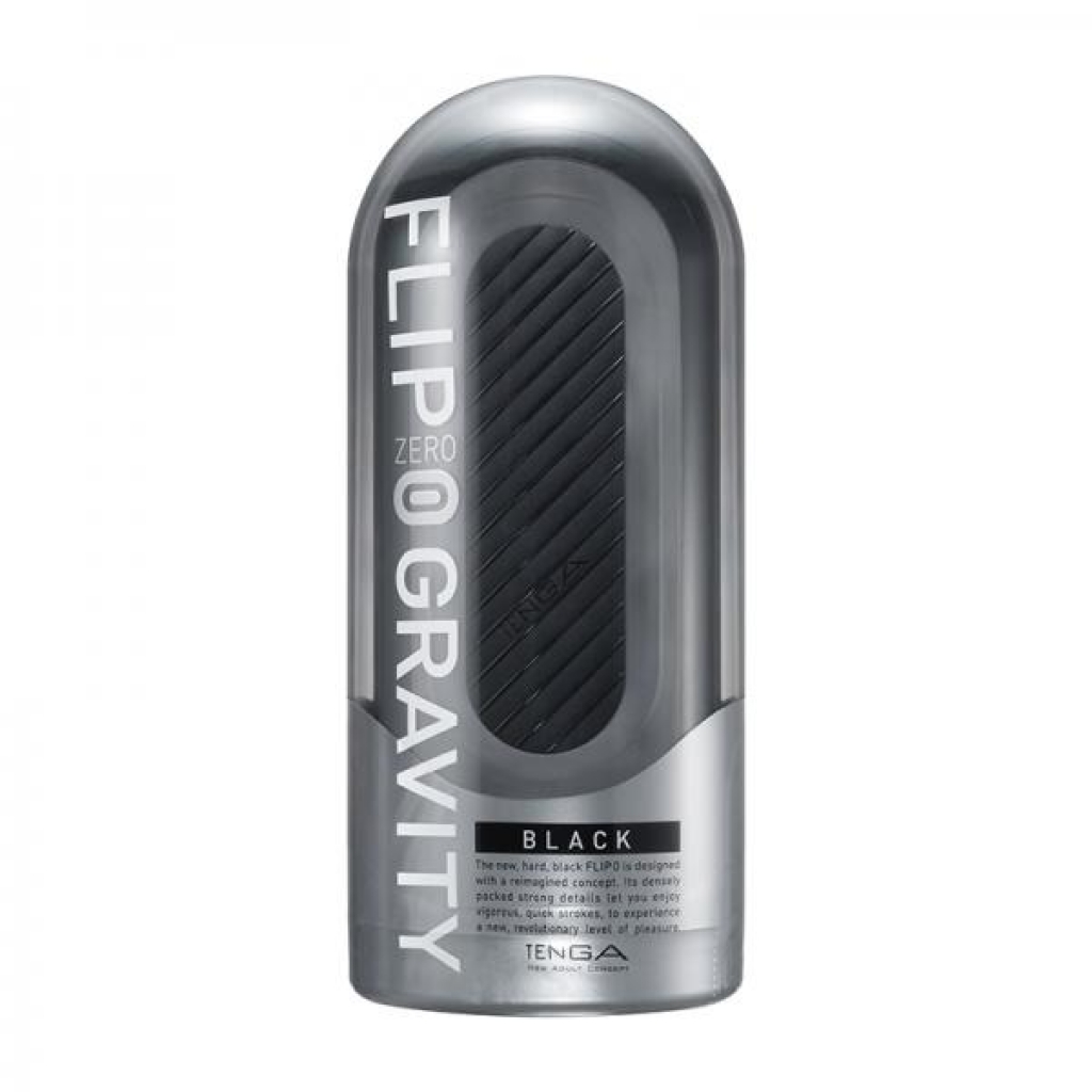 Tenga Flip Zero Gravity Black Male Masturbator - Ultimate Pleasure Experience