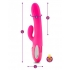 Viben Hypnotic Thrusting Rabbit - W/ Clit Stim - Hot Pink