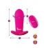 Viben Intrigue Panty Vibe with Pleasure Nubs - Hot Pink