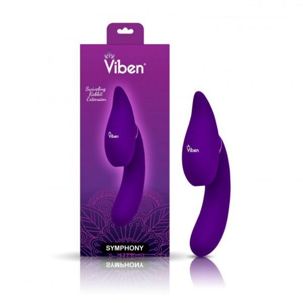 Viben Symphony Insertable Triple Motor Vibe - Violet