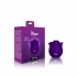 Viben Zen Rose Clitoral and Nipple Stimulator - Violet