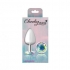 Cheeky Charms Round Clear Iridescent Large Silver Plug: Decorative Pleasure