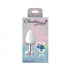 Cheeky Charms Heart Clear Iridescent - Large Silver Plug