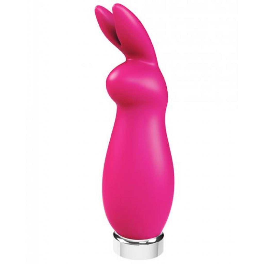 Crazzy Bunny Rechargeable Mini Vibrator - Pretty In Pink