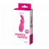 Crazzy Bunny Rechargeable Mini Vibrator - Pretty In Pink