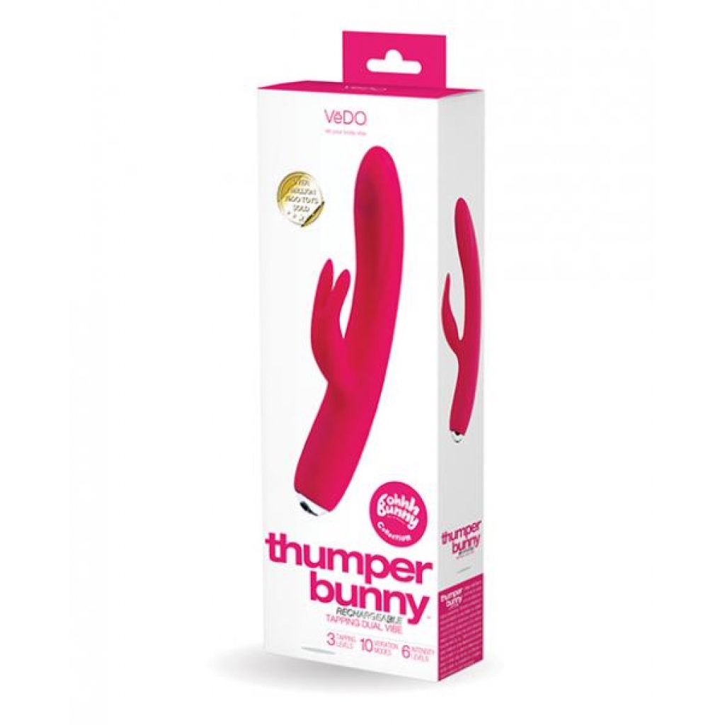 Vedo Thumper Bunny Vibrator - Pretty Pink