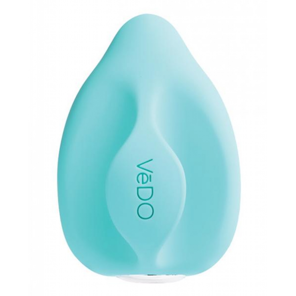 Vedo Yumi Finger Vibrator - Tease Me Turquoise Blue