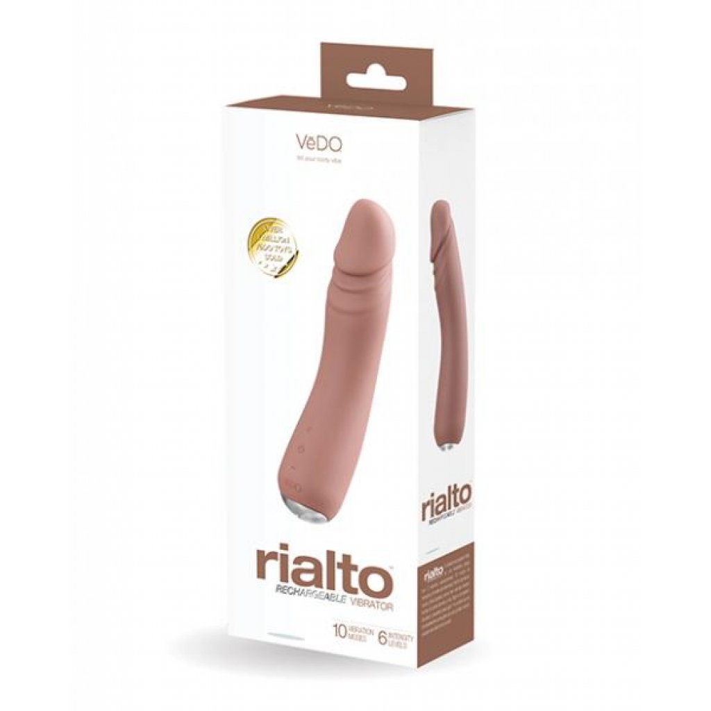 Vedo Rialto Rechargeable Vibe - Mocha