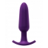 Vedo Bump Plus Rechargeable Remote Control Anal Vibe - Deep Purple