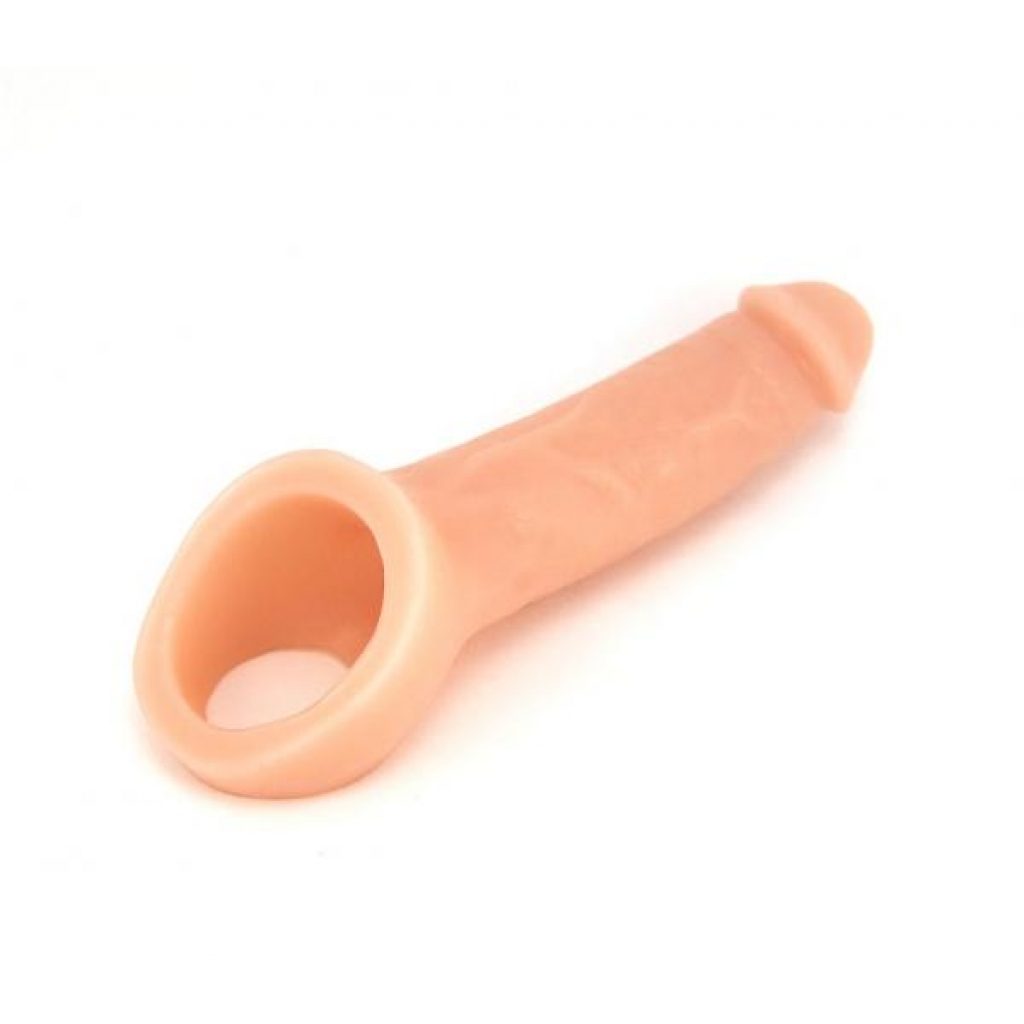 Ride On Hollow Penis Enhancer - Beige