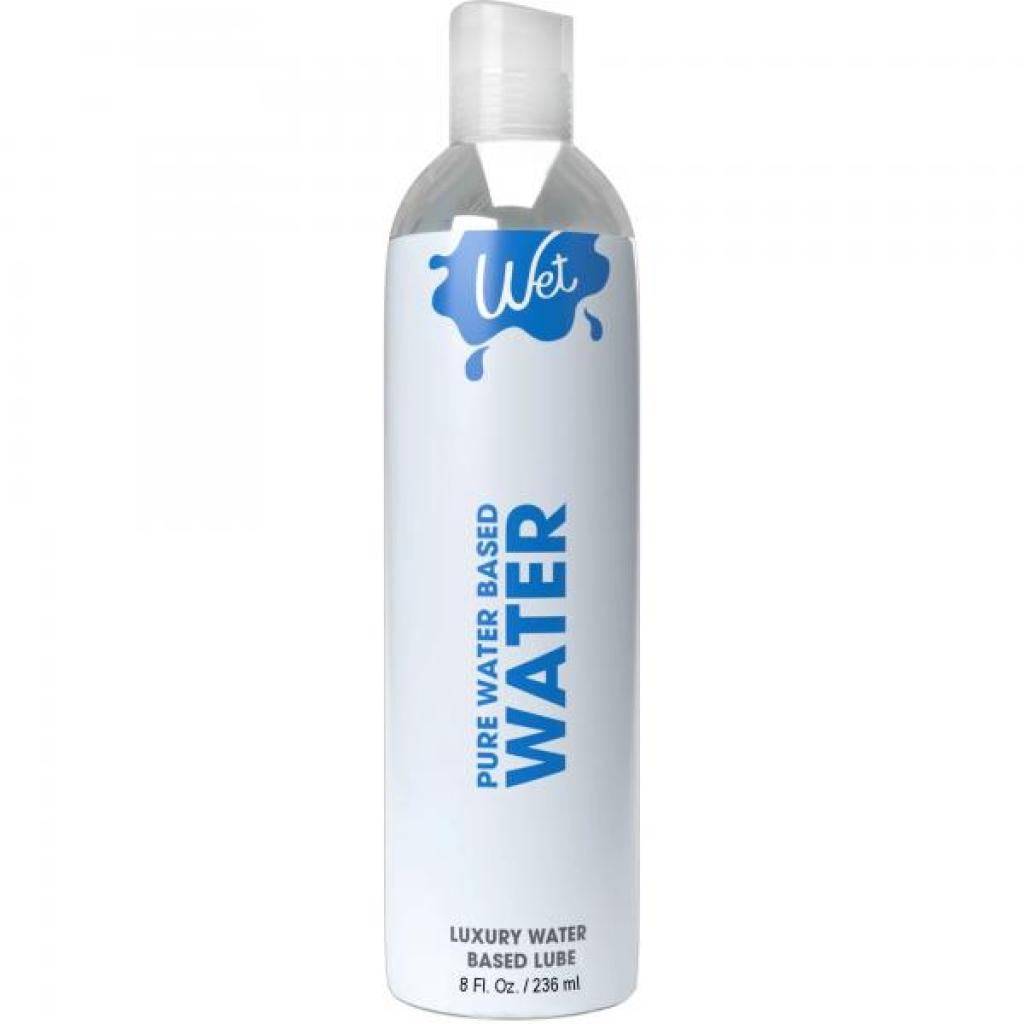 Wet Water Based Personal Lubricant - 8 Oz