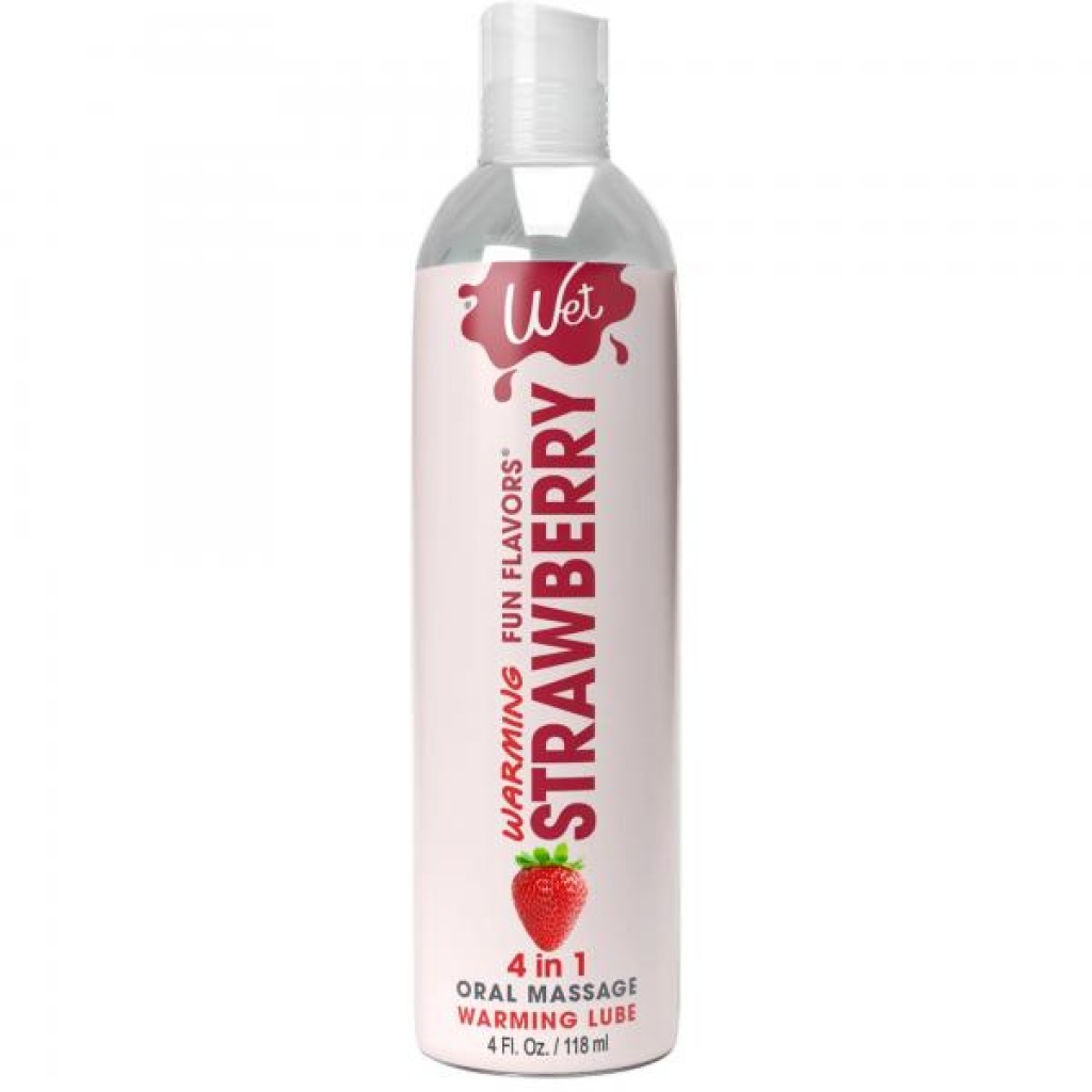 Wet Strawberry Warming Lubricant - 4oz