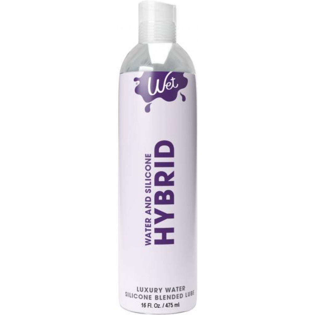 Wet Hybrid Water/Silicone Personal Lubricant 16oz