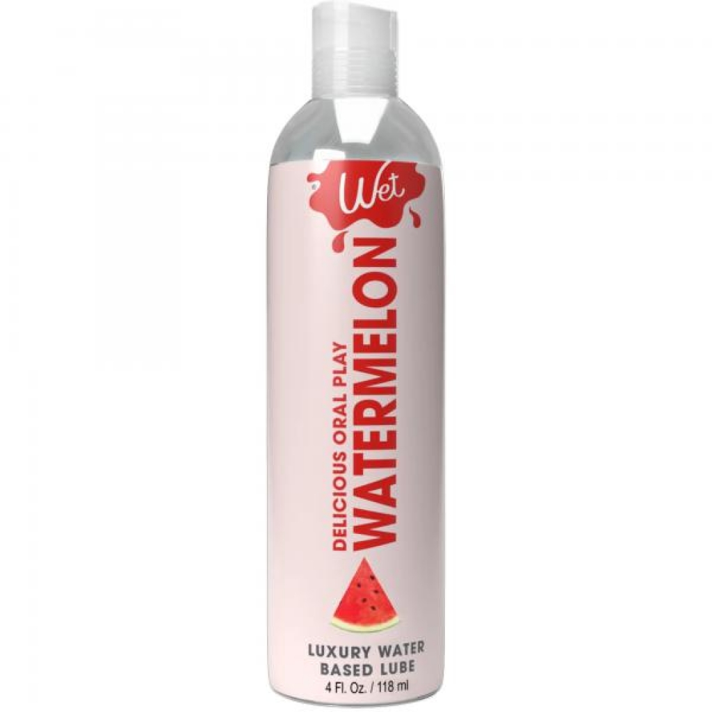 Wet Juicy Watermelon Warming Oral Lubricant - 4 Oz