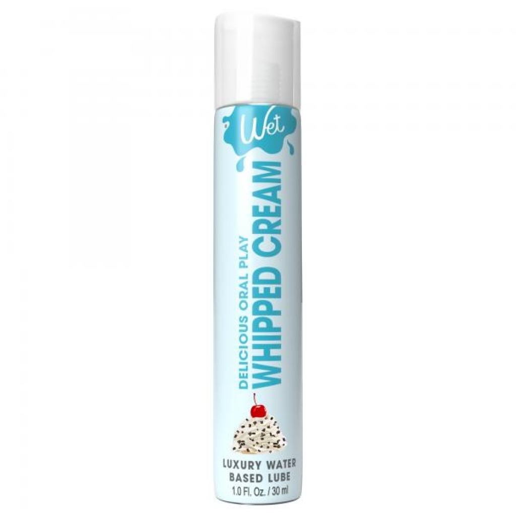 Delicious Wet Oral Play Whipped Cream Lubricant - 1 Oz