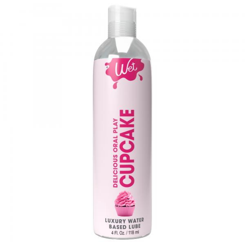 Delicious Wet Oral Play Frosted Cupcake Lubricant - 4 Oz