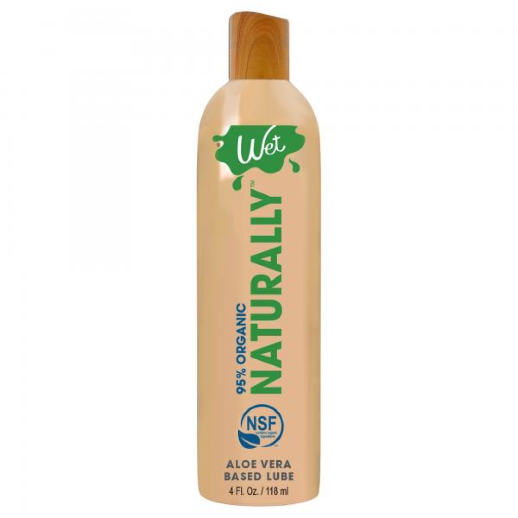 Wet 95% Organic Aloe-Based Lube - 4oz