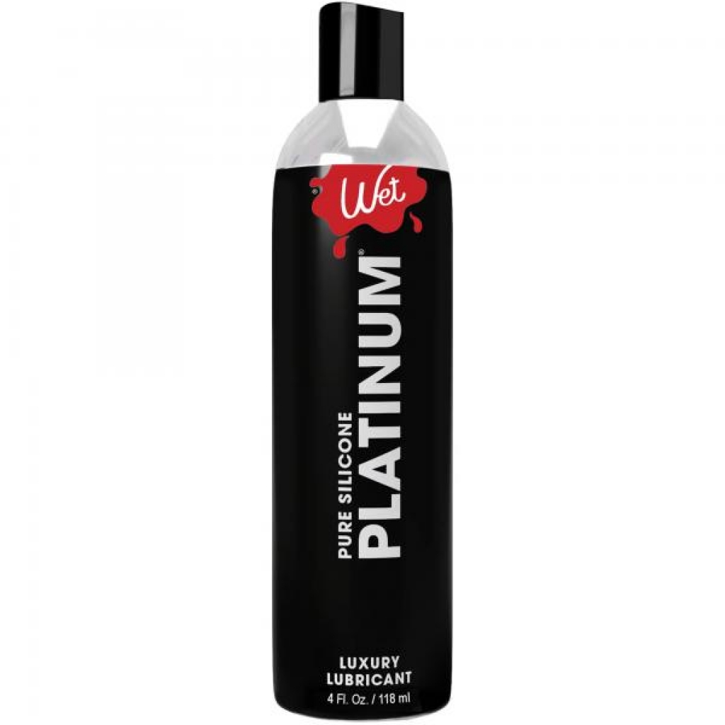 Wet Platinum Silicone Personal Lubricant - 4 Oz