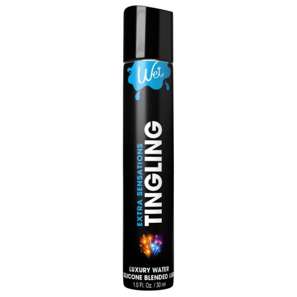 Wet Tingling Water/Silicone Lubricant - 1 Oz