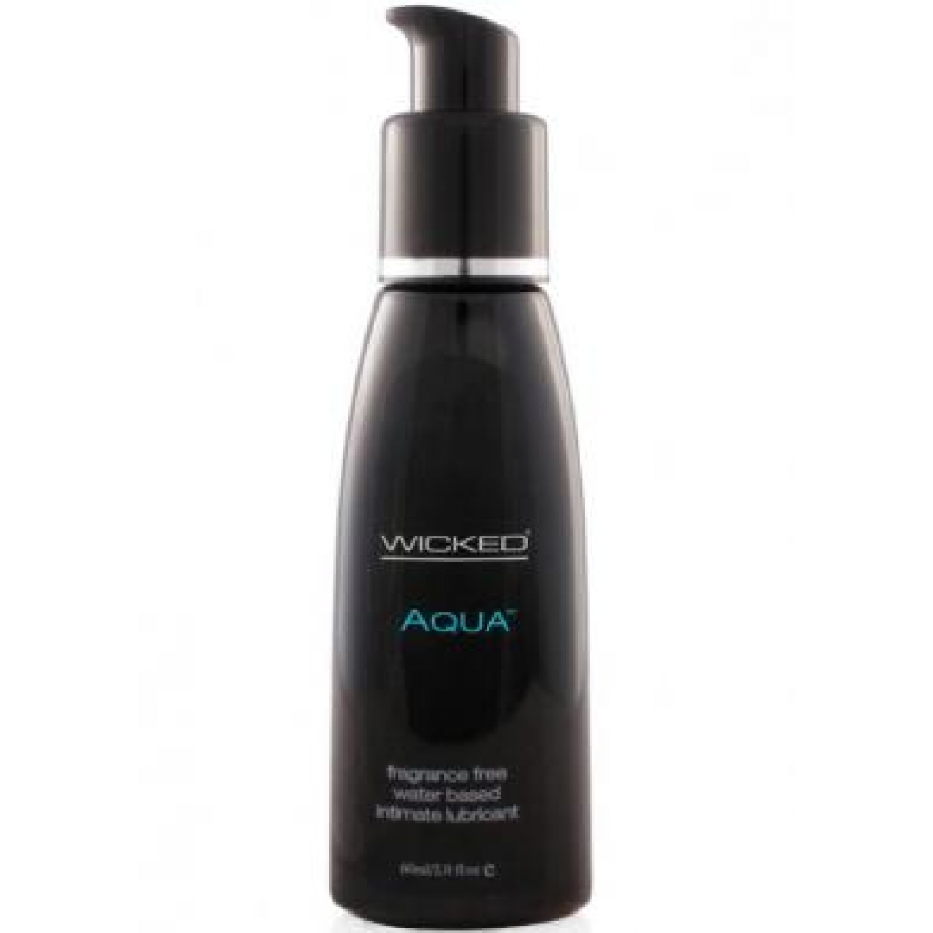 Wicked Aqua Lube Fragrance Free 2 Oz: Optimal Comfort and Glide