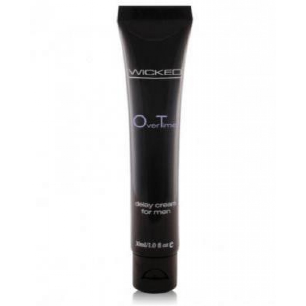 Wicked Overtime Delay Cream 1 oz - Prolong Your Pleasure