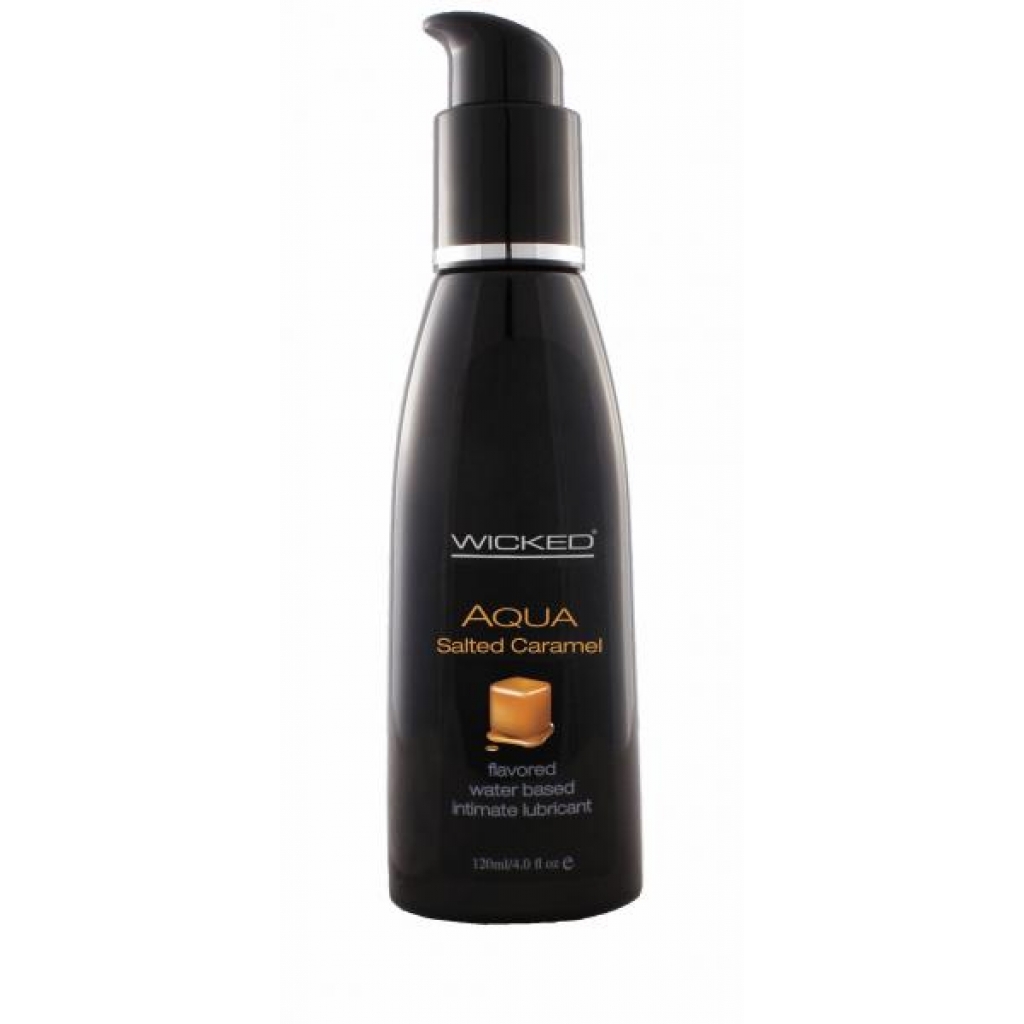 Wicked Aqua Salted Caramel Lube 4oz