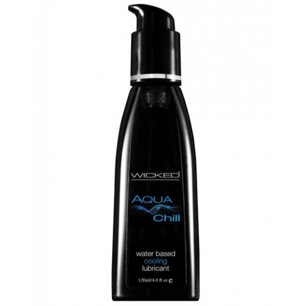 Wicked Aqua Chill Cooling Water Based Lubricant 4oz