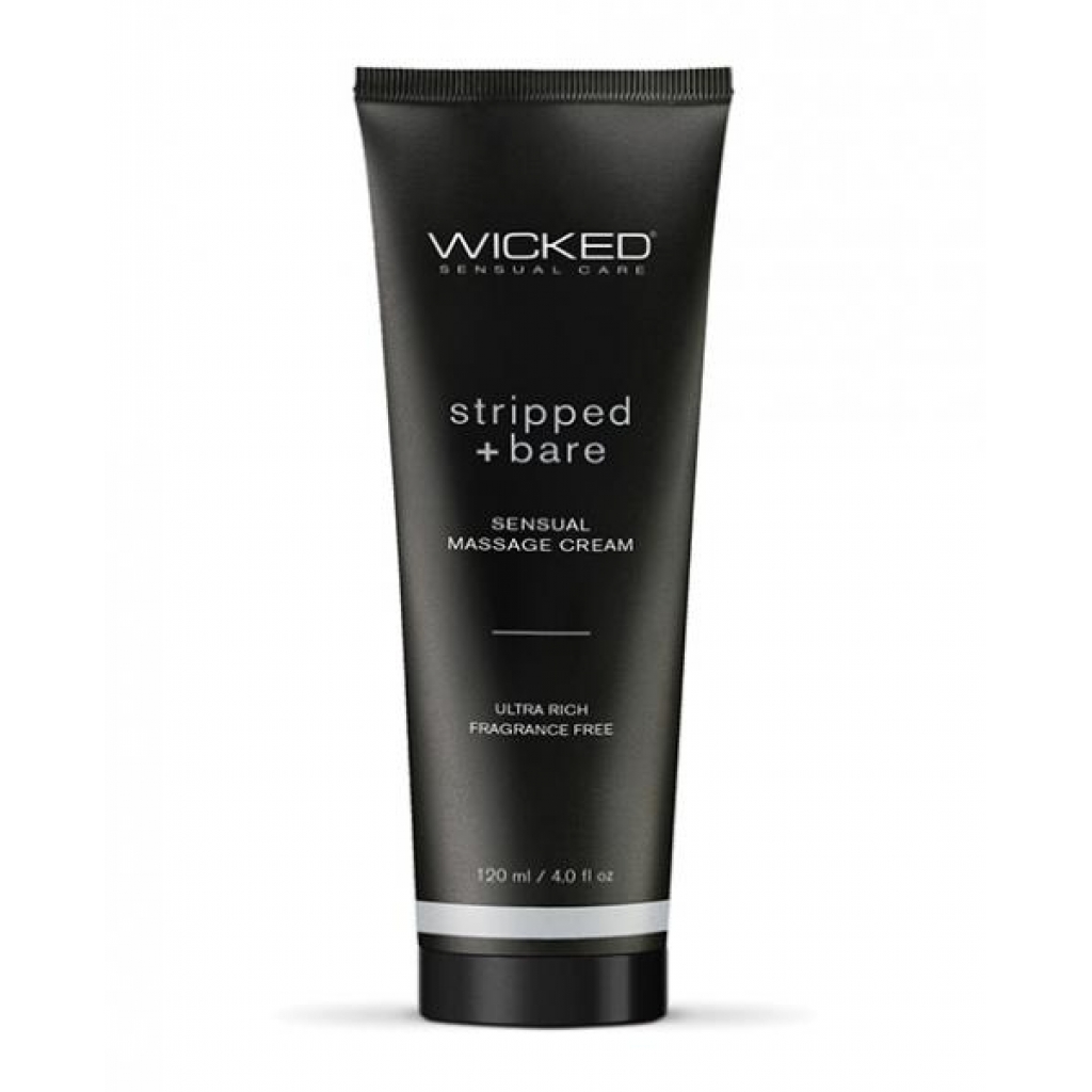 Wicked Unscented Massage Cream - 4 oz