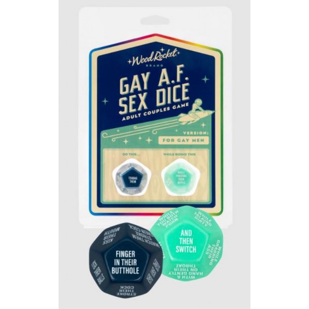 Gay AF Gay Men Sex Dice Game