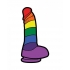 Rainbow Dildo Pin - Fun Accessory