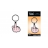 Middle Finger Keychain - Humorous Adult Gift