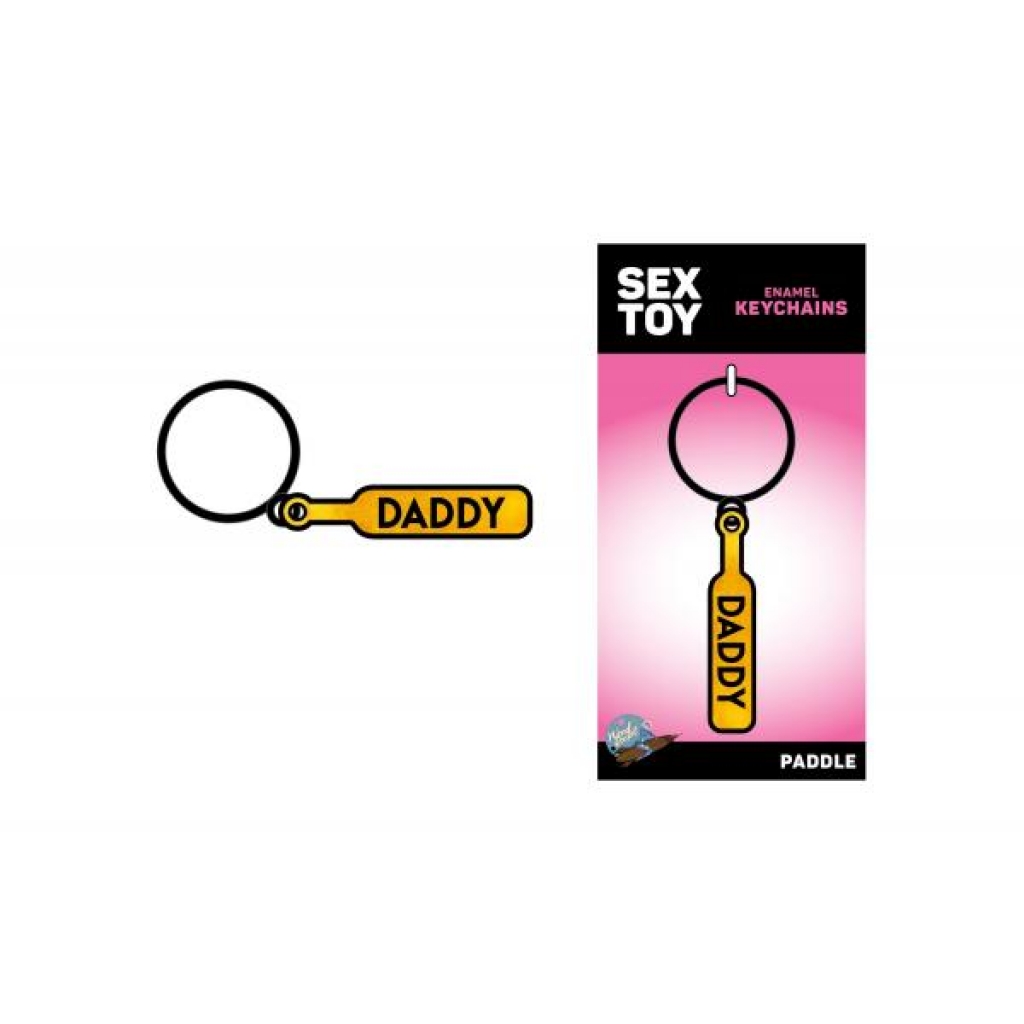 Daddy Paddle Keychain - Fun Adult Novelty