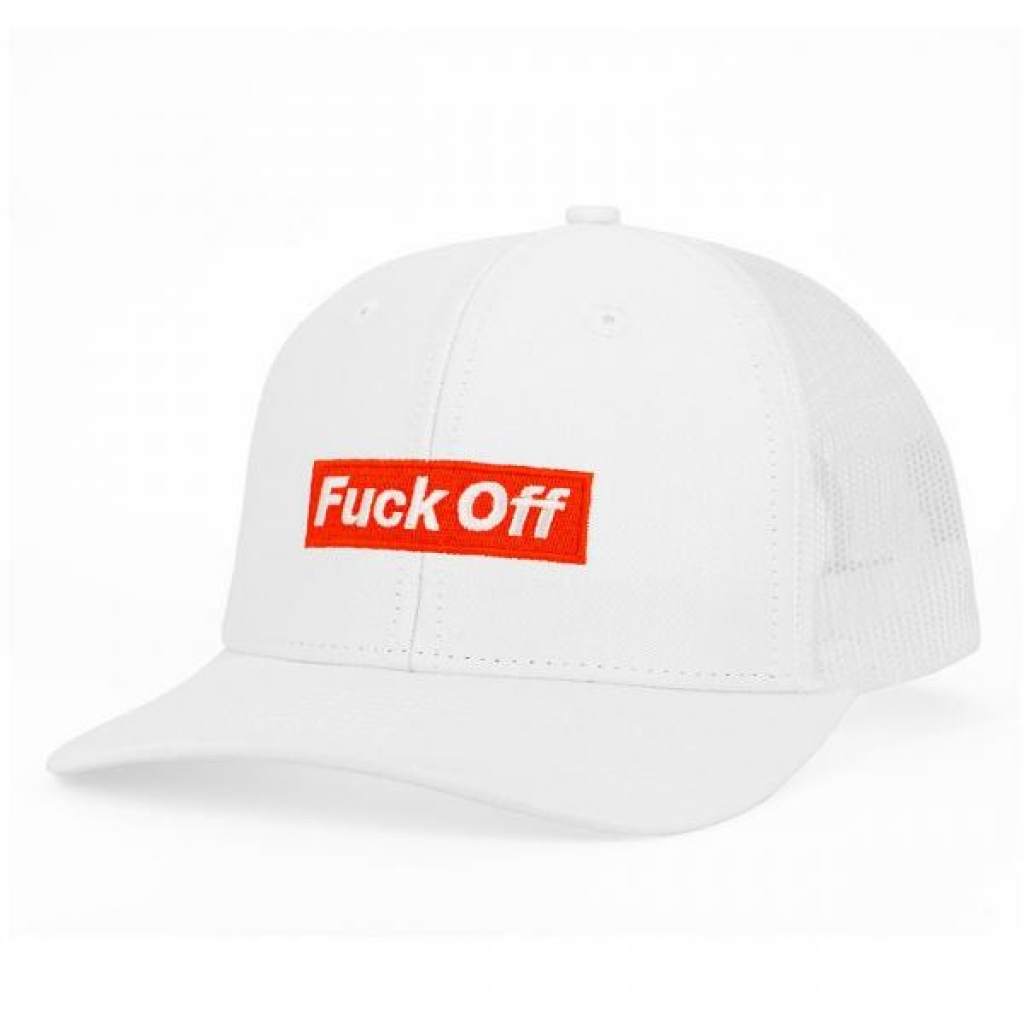 Playful 'Fuck Off' Truck Hat