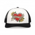 Humorous Tattoo Style 'Heart Mother F*cker' Hat