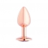 Gems Rosy Gold Anal Plug - Small