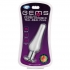 Cloud 9 Gems Silver Chromed Tall Anal Plug - Large