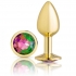 Cloud 9 Gems Gold Anal Plug - Small