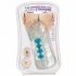 Cloud 9 Double Ended Beaded Stroker - Clear