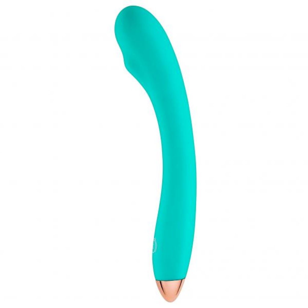 Cloud 9 G-Spot Slim 8-Inch Teal Green Vibrator