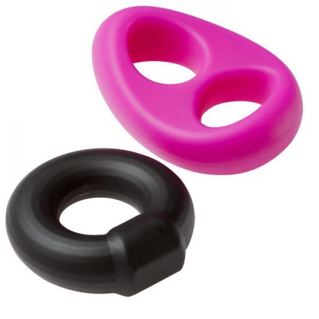 Pro Sensual Silicone Tear Drop Ring & Donut Sling - 2 Pack