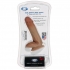 Cloud 9 Dual Density Real Touch Dong - 6 inches with Balls - Tan